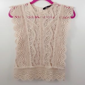 Zara Lace Top